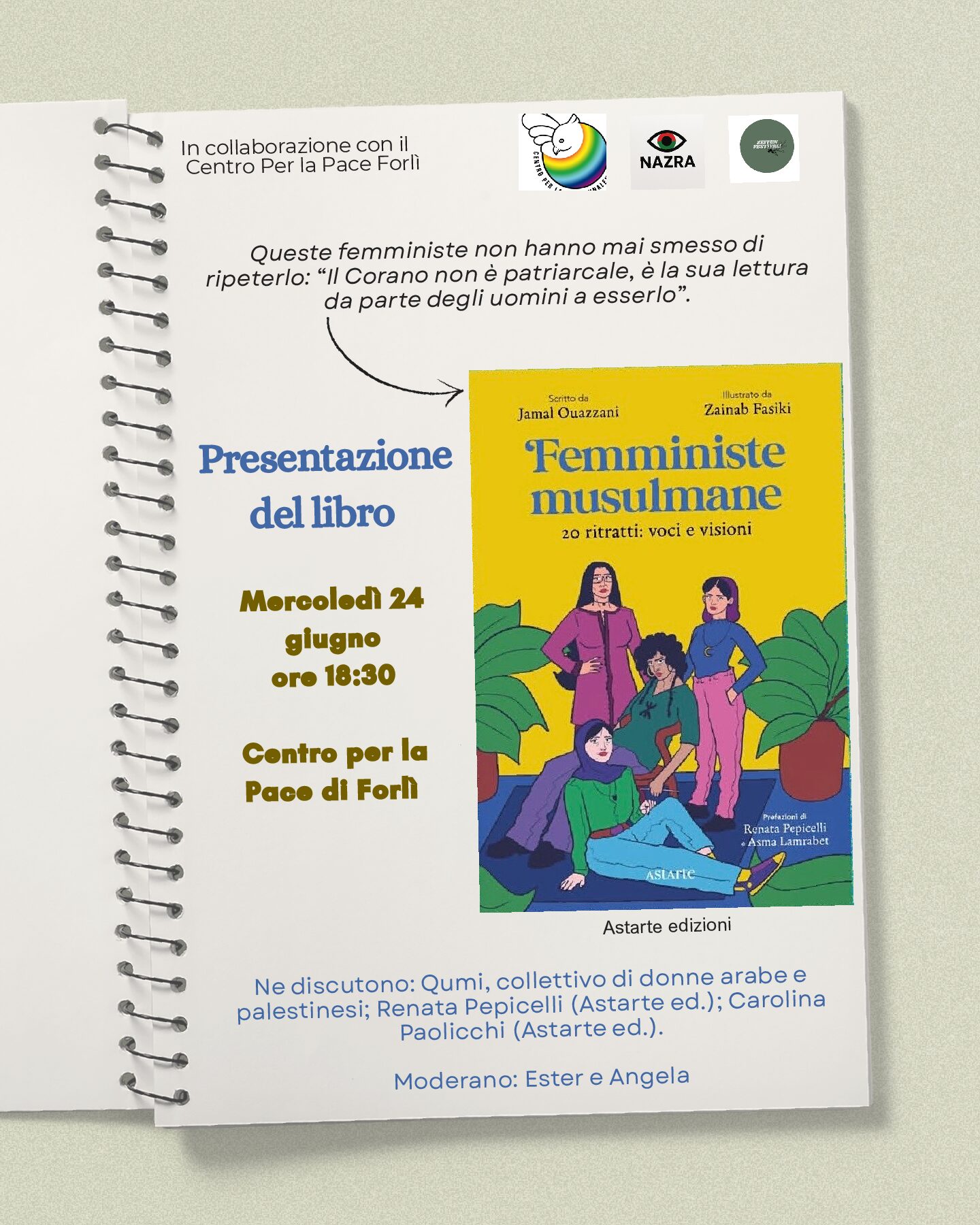 presentazione del libro Femministe musulmane