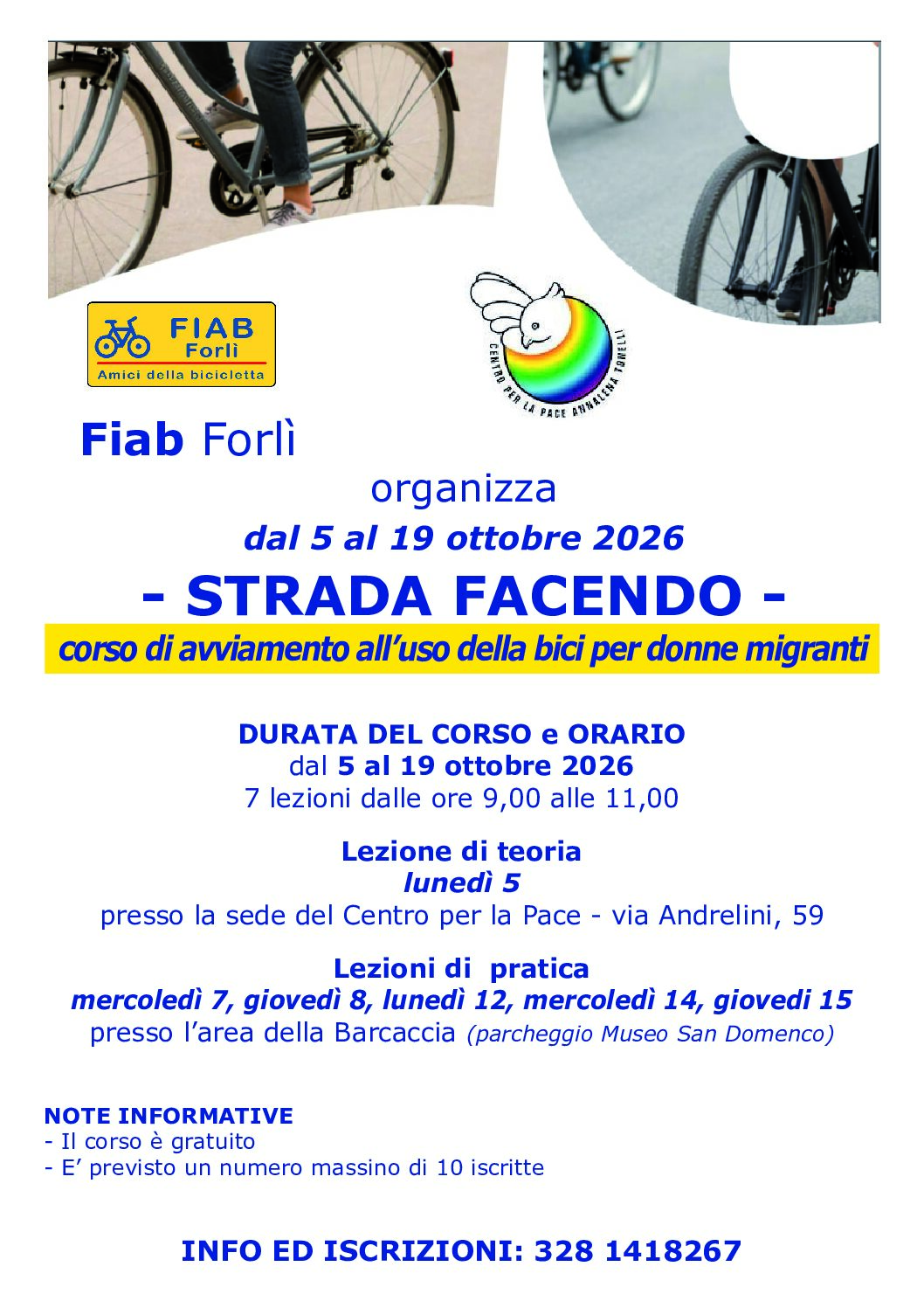 Corso Fiab donne migranti 2026