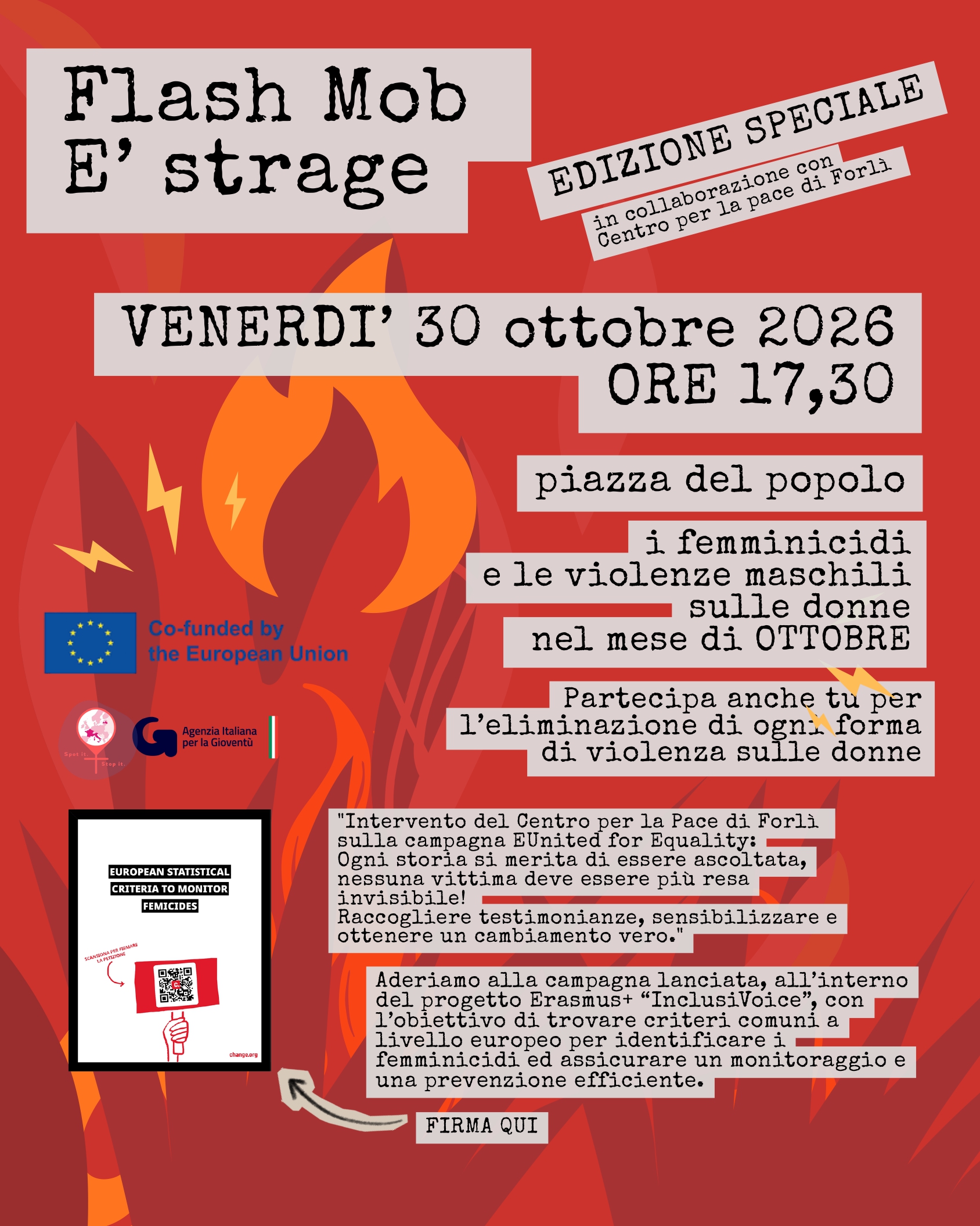 Flash Mob 30 ottobre